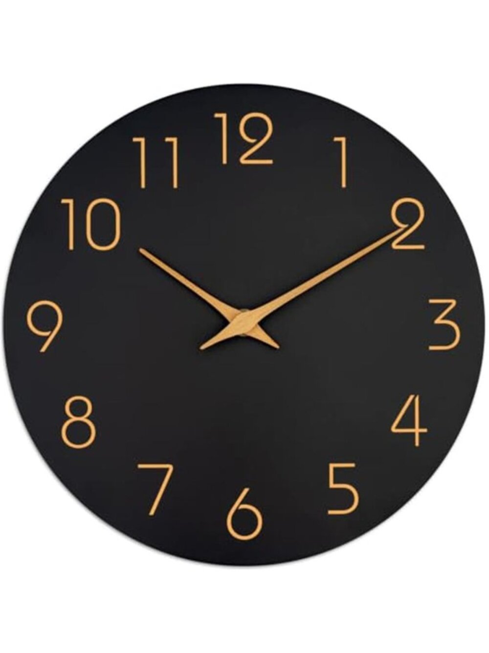 Wall Clock 8" Battery Operated Silent Non-Ticking Simple Minimalist